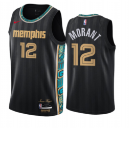 Maillot Grizzlies Memphis noir 1