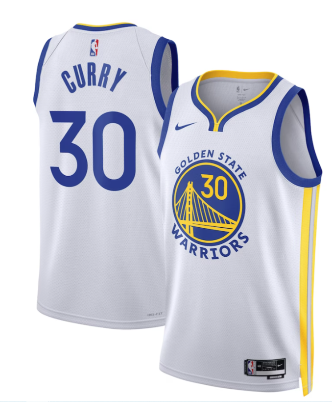 Maillot Golden State blanc