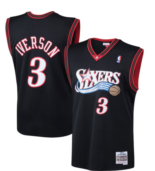 76ers Philadelphie maillot iverson