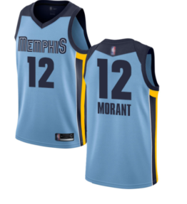 Maillot Grizzlies Memphis bleu clair