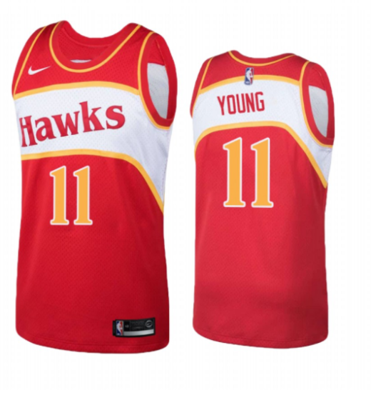 maillot Atlanta Hawks Rouge