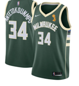 Maillot Milwaukee Bucks vert