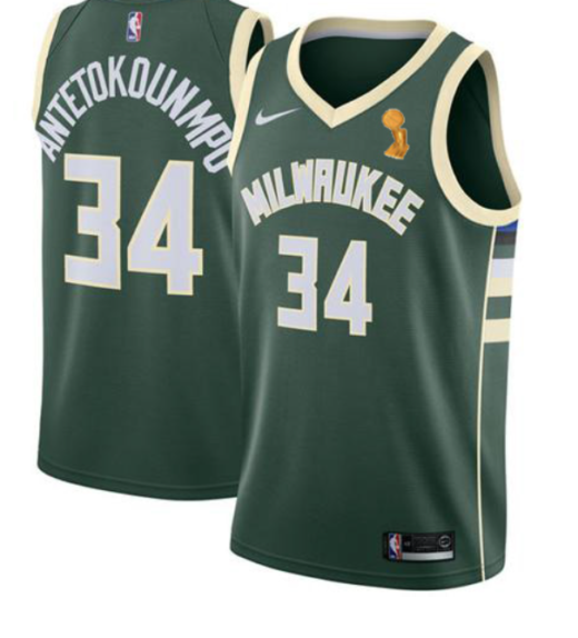 Maillot Milwaukee Bucks vert