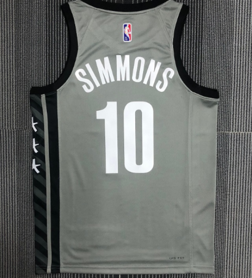 Maillot Brooklyn Nets gris