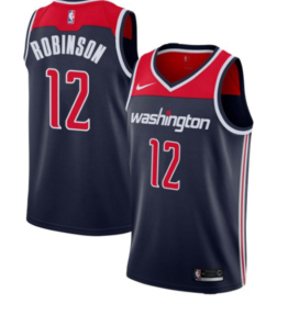 Maillot Washington Wizard bleu