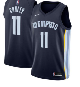 Maillot Grizzlies Memphis bleu 2