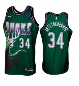 Maillot Milwaukee Bucks dessin