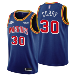 Maillot Golden States Bleu 1