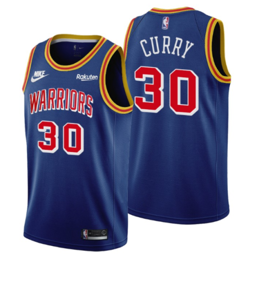 Maillot Golden States Bleu 1