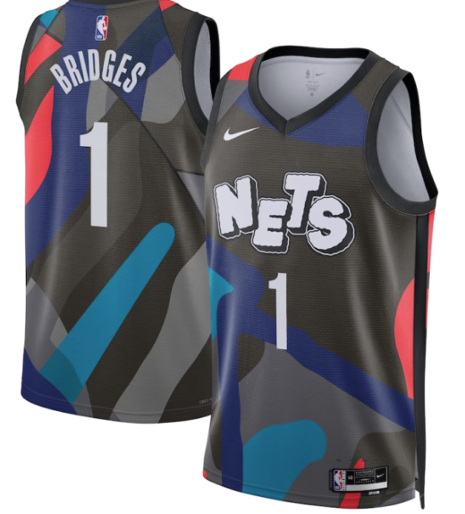 Maillot Brooklyn Nets multicolor