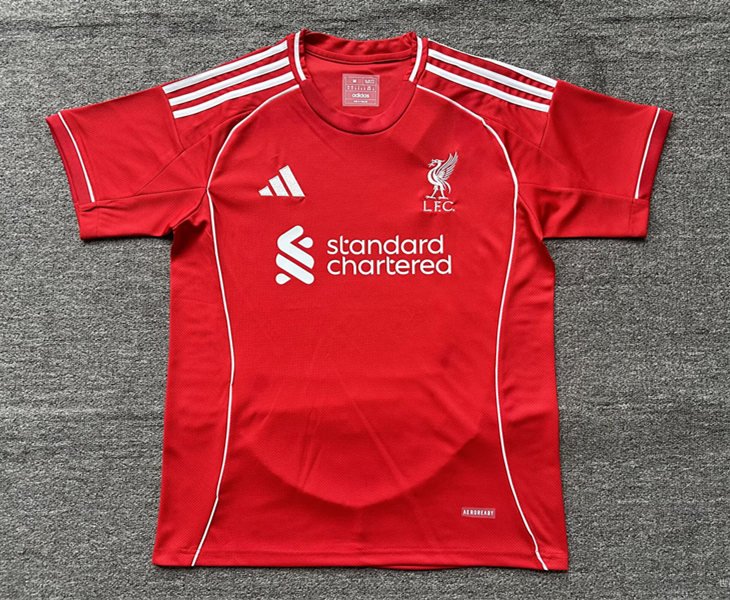 Maillot Domicile Liverpool 2025-2026 _ Liverpool home jersey 2025-2026 (1)