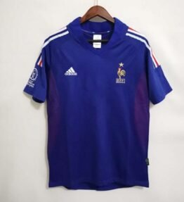 Maillot France coupe du monde 2002 Domicile 1