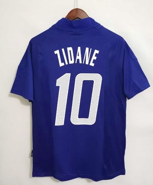 Maillot Equipe de France Retro 2002 (Flocage Gratuit) – Image 3