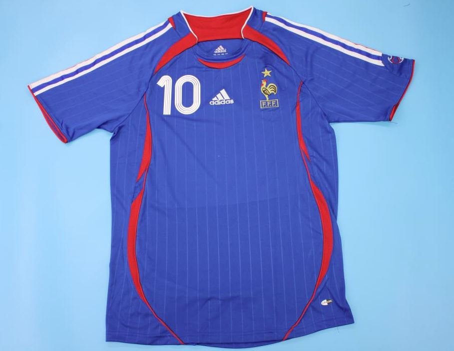 Maillot Equipe de France Retro 2006 (Flocage Gratuit) – Image 6