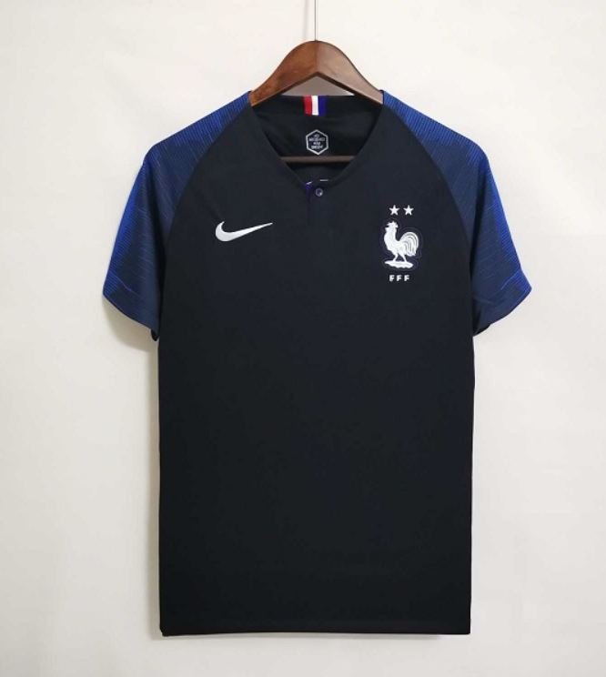 Maillot Equipe de France Retro 2018 (Flocage Gratuit)