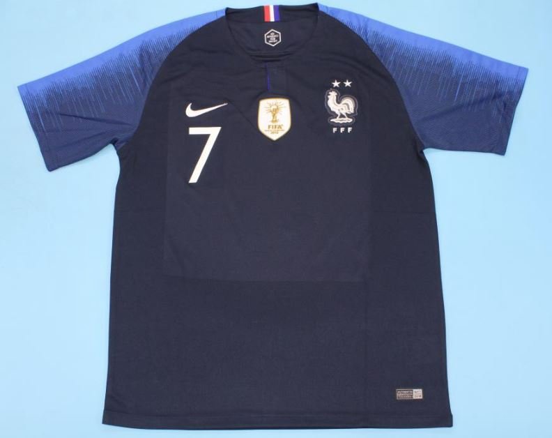 Maillot Equipe de France Retro 2018 (Flocage Gratuit) – Image 5