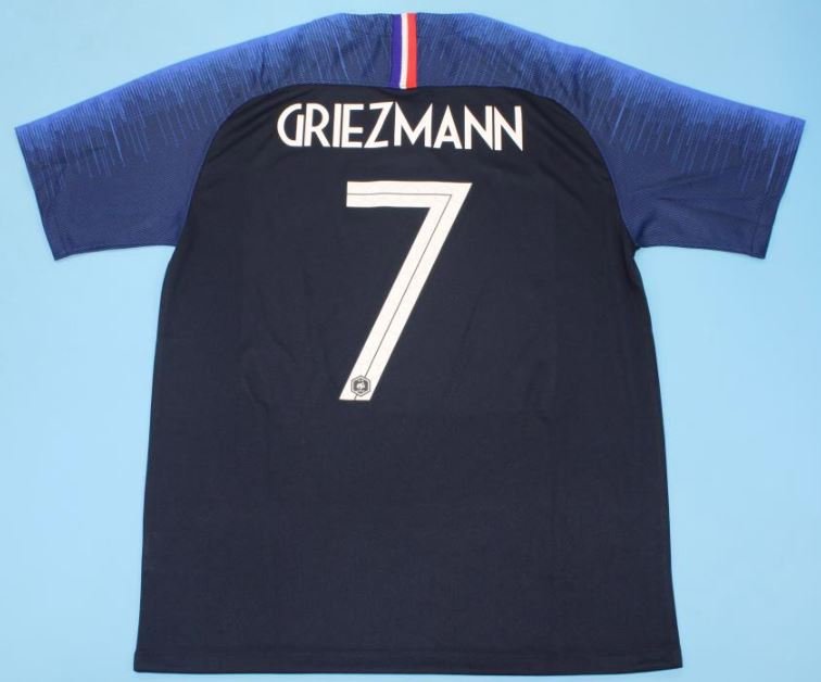 Maillot Equipe de France Retro 2018 (Flocage Gratuit) – Image 6