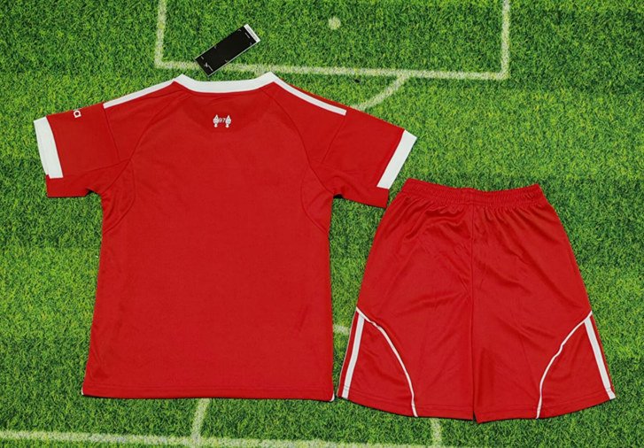 Maillot enfant Domicile Liverpool 2025-2026 _ Liverpool home kid jersey 2025-2026 (2)