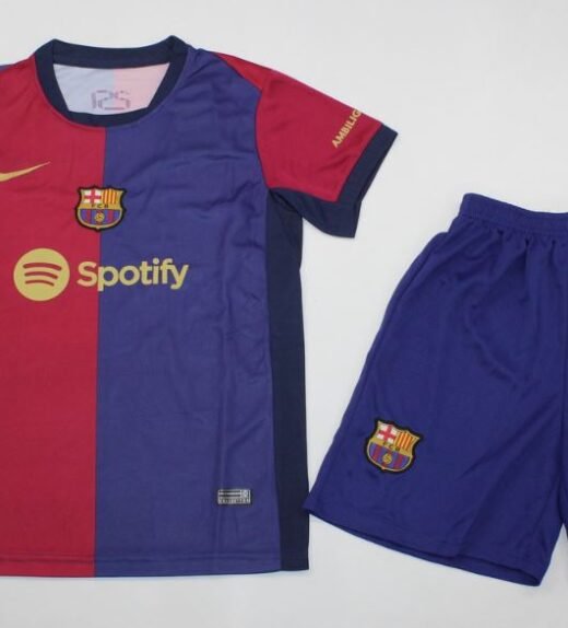 Maillot enfant Fc Barcelone Domicile 2024-2025 1