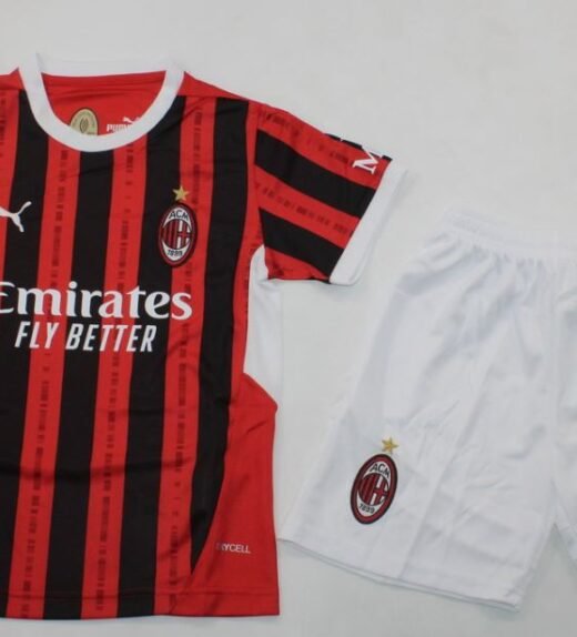 Maillot enfant Milan Ac 2024-2025 Domicile 1