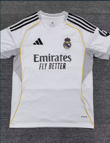 Maillot Domicile Real Madrid 2025-2026 _ Real Madrid home jersey 2025-2026 (1)