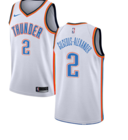 Maillot Thunder Oklahoma City blanc