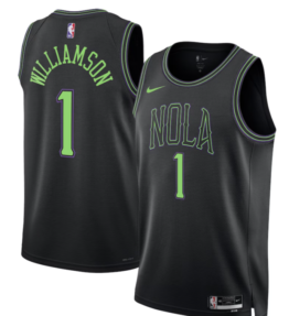 maillot New Orleans Pellicans noir