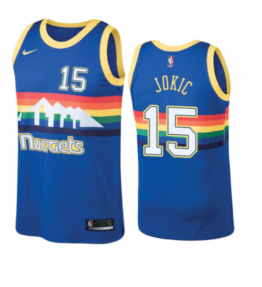 Maillot Denver Nuggets bleu 2