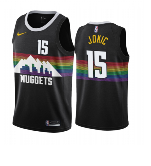 Maillot Denver Nuggets noir 2