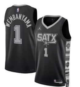 Maillot San Antonio Spurs noir 1