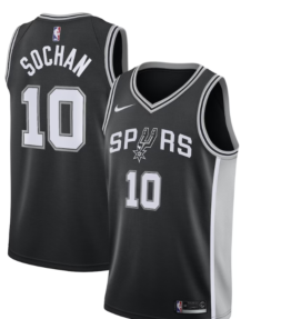Maillot San Antonio Spurs noir 2