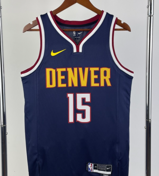 Maillot Denver Nuggets Bleu 3