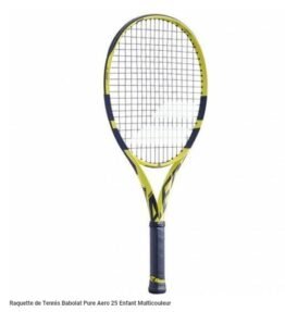 RAQUETTE DE TENNIS BABOLAT PURE AERO 25 ENFANT MULTICOULEUR 1