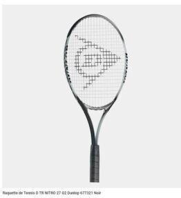 RAQUETTE DE TENNIS D TR NITRO 27 G2 DUNLOP 677321 NOIR 1