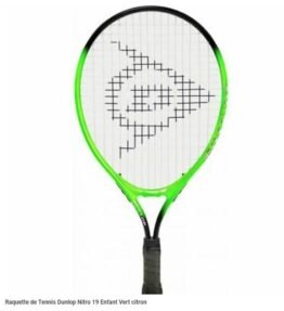 RAQUETTE DE TENNIS D TR NITRO 27 G2 DUNLOP 677321 NOIR