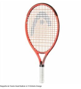 RAQUETTE DE TENNIS HEAD COCO 23 JAUNE MULTICOULEUR