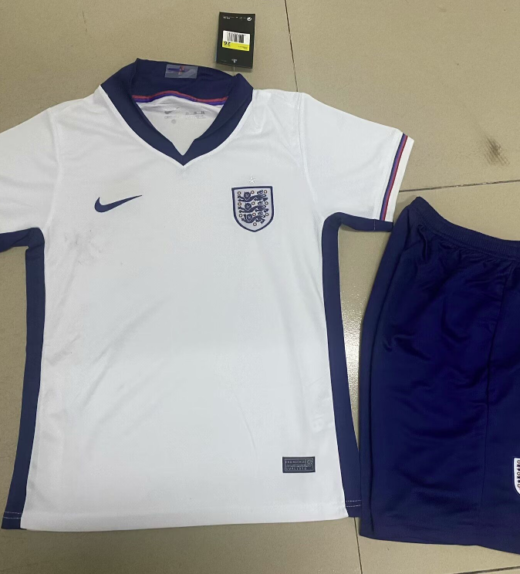 MAILLOT DOMICILE ENFANT EQUIPE ANGLETERRE 2024 1