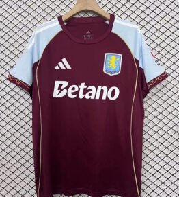 Maillot Domicile Aston Villa 2025-2026 _ Aston Villa home jersey 2025-2026 (1)